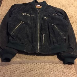 Men’s suede winter coat